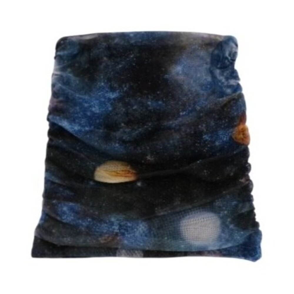 Urban Outfitters XS Galaxy Print Multifunctional Neck Gaiter Face Mask.